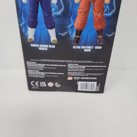 Dragon Ball Z Bandai Namco Super Saiyan Blue Vegito Action Figure 12 in - Picture 6 of 9